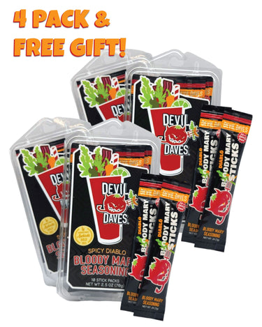 Diablo Bloody Mary Sticks | 10 Pack